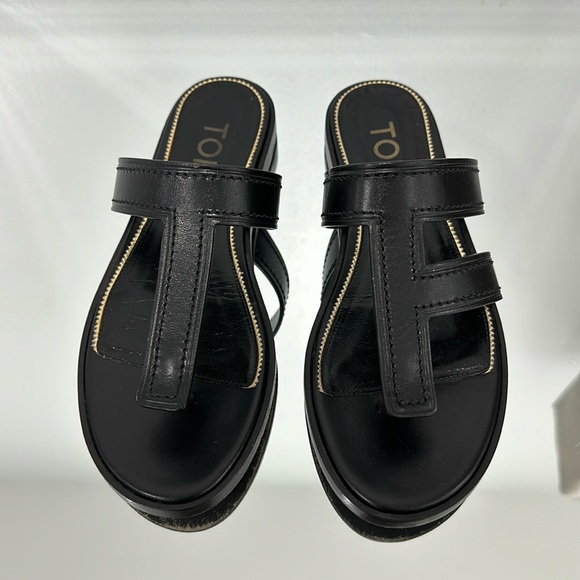 Tom Ford Shoes - Tom Ford Sandals - Black - 36.5